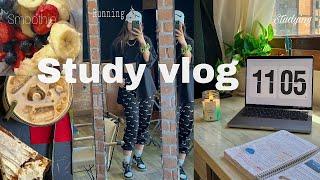 Study vlog ‍️ولاگ یک روز درسی