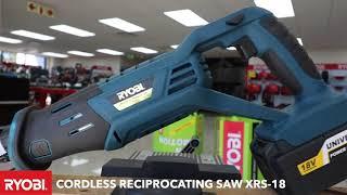 RYOBI XRS-18 Cordless Reciprocating Saw