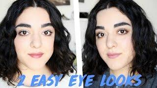 2 Looks Easy Eye Looks Using the Giorgio Armani Eye Tints | Laura Neuzeth