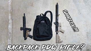 16" Rifle in a Backpack - FOLDAR RIFLE is SMALLER than 10.5" BRN180