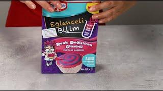 Eğlenceli Bilim - Renk Değiştiren Glazürlü Cupcake