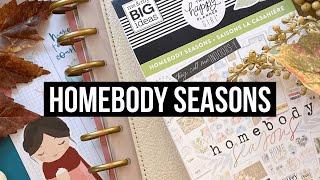 NEW Happy Planner Homebody Seasons Sticker Book Flip Through and Review!