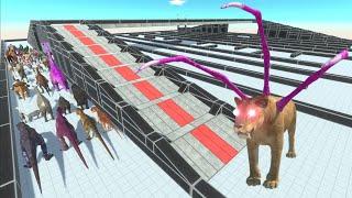 ESCAPE FROM ALIEN SMILODON - Animal Revolt Battle Simulator