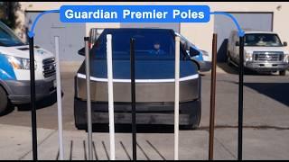 Pole Strength Test with the Cybertruck - Guardian Pool Fence
