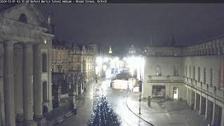 Oxford Martin School Webcam - Broad Street, Oxford