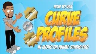 How to use the "Curve Profile" tool in Anime Studio Pro or MOHO Pro 12