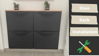 IKEA Shoe Rack Installation | DIY | Trones