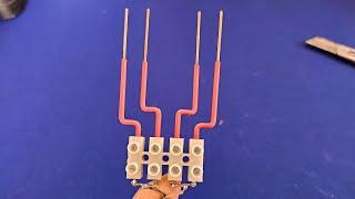 how to make an antenna to watch DTV channels Using an electric domino