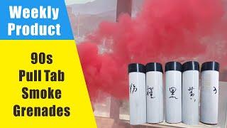 Weekly Fireworks Recommendation  90s Pull Tab Smoke Grenades /Master Fireworks