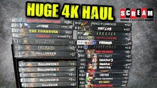 EPIC SCREAM FACTORY 4K HAUL! | 30 PICKUPS | Horror Movie Collection Update