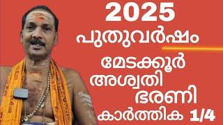 NEW YEAR 2025|ASWATHY,BHARANI,KARTHIKA¼|Dr.M.SHIBU NARAYANAN| #astrology#mantra#tantra|