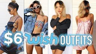 WEARING $6 CLOTHES FROM WISH FOR A WEEK! | FASHION | Nava Rose