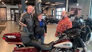 Welcome to the Redline Harley-Davidson family Bob and Parsi!