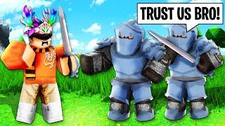 I Started a WAR Because They TRICKED ME!   (Roblox Survival Game)