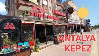 Antalya Kepez Merkez Gezi Turu - Antalya Kepez Centrum Walking Tour Vlog | Türkiye  