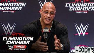 The Rock explains the nature of The Final Boss: Elimination Chamber 2025 Post-show highlights