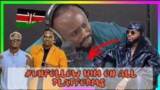 OGOPA KENYANS mass UNFOLLOWING DIAMOND on his platforms organisers CHANGE the turn blaming DIAMOND