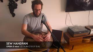 SEW Handpan - OPERA in D minor  (stainless steel) played by Pierre-Olivier Bolduc