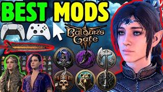 BEST MODS in Baldur's Gate 3 MOD MANAGER (PC + CONSOLE)