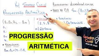 APRENDA PROGRESSÃO ARITMÉTICA EM 8 MINUTOS