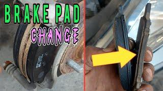 Brake pad replacement easily 