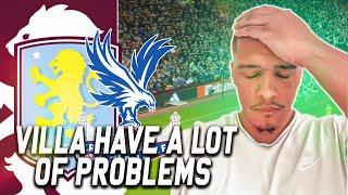 ASTON VILLA 2-2 CRYSTAL PALACE MATCH REACTION