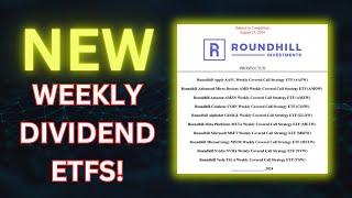 *NEW* WEEKLY DIVIDEND ETFS! Is RoundHill the ETF King?!