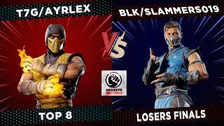 MOKETE SEPTIEMBRE 2024 Losers Finals  T7G  / AYRLEX (Scorpion) Vs. BLK/Slammers019 ( Sub-Zero)