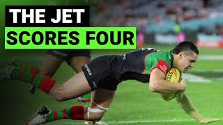 James Roberts scores four tries in a Preliminary Final for the South Sydney Rabbitohs!