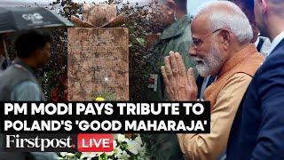 PM Modi Poland Visit LIVE: PM Modi Visits Jam Saheb of Nawanagar Memorial in Warsaw