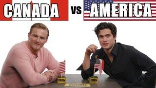 'Bad Boys for Life' Stars Alexander Ludwig and Charles Melton Play "Canada vs. America"