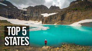 TOP 5 STATES FOR ADVENTURERS & OUTDOOR ENTHUSIASTS!