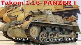 Buiding the New 1/16 Takom Panzer I [Building a big scale tank]