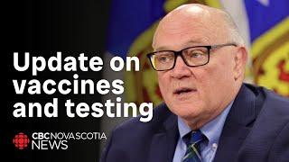 Nova Scotia's top doctor gives fall 2024 update on COVID-19, vaccines and testing