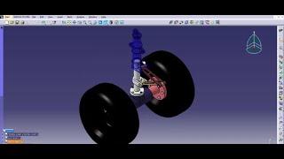 Airplane Landing Gear Assembly || CATIA Tutorial