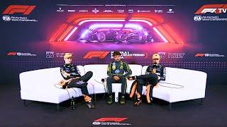 F1 Italian GP Post Race Press Conference w/Charles, Oscar & Lando| FORMULA 1 2024 Italian Grand Prix