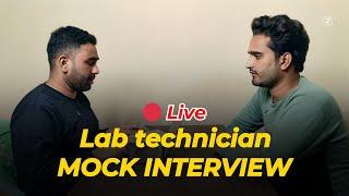 Lab Technician Mock Interview Practice | Live Interview | Lab Technician Interview | ZD talks 