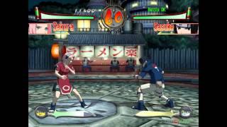 Naruto: Clash of Ninja - Gameplay Gamecube HD 720P (Dolphin GC/Wii Emulator)