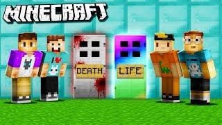 LIFE DOOR vs. DEATH DOOR! (The Pals Minecraft)