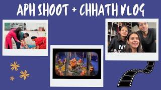 Shoot day with Arey Pata hai and Chhath Puja Vlog  | Swati Dwivedi