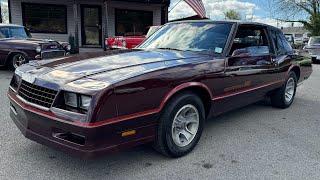 Test Drive 1986 Monte Carlo SS $14,900 Maple Motors #2798