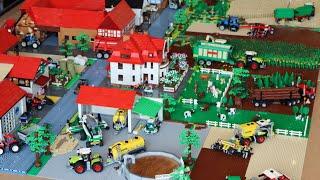 LEGO Landwirtschaft mit vielen Traktoren | Zusammengebaut 2022