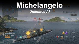 Michelangelo Unlimited AI - World of Warships Legends