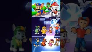 Paw Patrol Scary Chase vs Ryder x Coffin Dance _ Tiles Hop EDM Rush _coffindance _tileshop