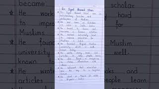 Sir Syed Ahmed Khan Information about the English | #viral #trend #publishort