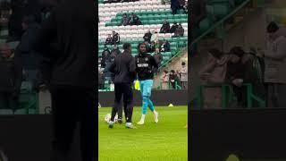 Celtic warm up for gave v St Mirren 5/1/2025 #celticfc #football #scottishfootball