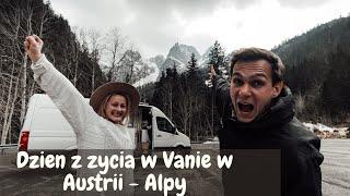 NOCLEG NA SZCZYCIE ALP - DZIEN Z ZYCIA W VANIE - VANLIFE Austria