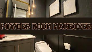 Powder Room DIY Makeover!