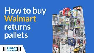 How to Buy Pallets of Walmart Customer Returns