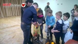 A trip to an orphanage for children displaced from the Donbas in February 2016